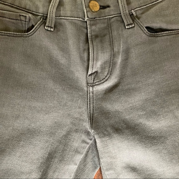 FRAME Le Skinny De Jeanne Zip Trim Jeans SZ-26 - Picture 10 of 14